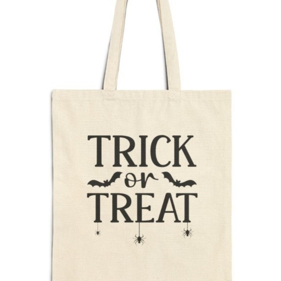 Custom Halloween Trick or Treat Tote Bags for Kids (2/$15) - Picture 7 of 8